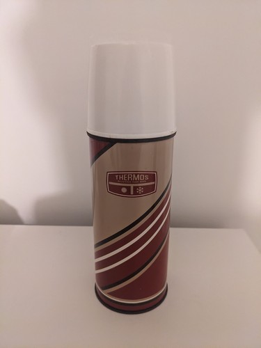 Vintage thermos flask model - flask,