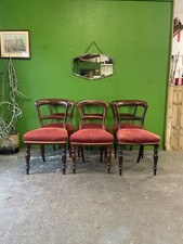 6 Victorian Dining Chairs