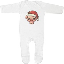 'Baby Piglet Wearing Santa