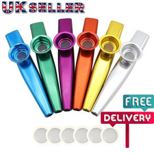 Metal Kazoo with 5 Pcs Flute