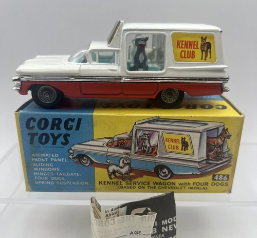 Corgi 486 chevrolet impala - chevrolet,