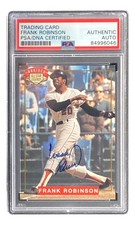 Frank Robinson Signed 1994