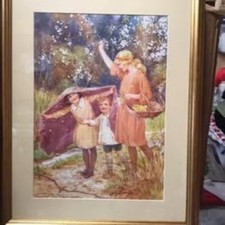 Lovely mounted print