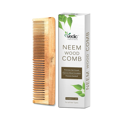100 pure neem wood comb - pure, for