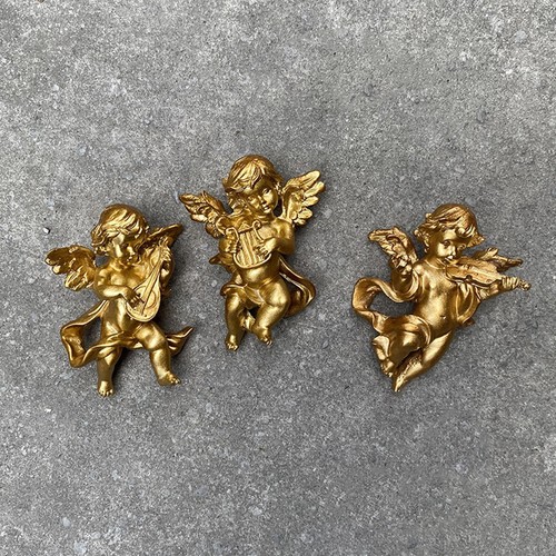 Creative gold angel statue - angel,