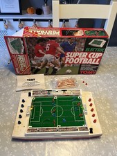 Vintage Tomy Super Cup Football 1983 Electronic Game Original Box
