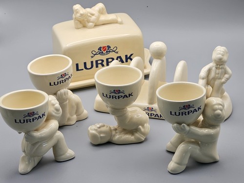 Vintage lurpak ceramic piece - ceramic,