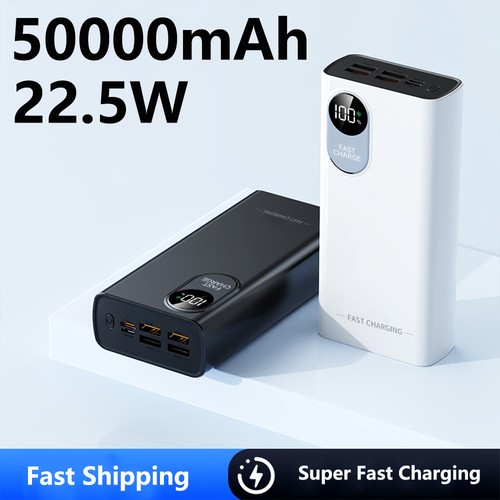 Power bank 50000mah usb - 22.5w,