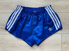 Adidas Sprinter  31-51cm vintage Nylon shiny glanz shorts West Germany sz. M D6