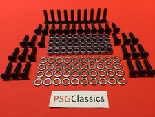 40 Black Land Rover Defender Chequer Plate Fixing Screws Bolts Stainless Steel