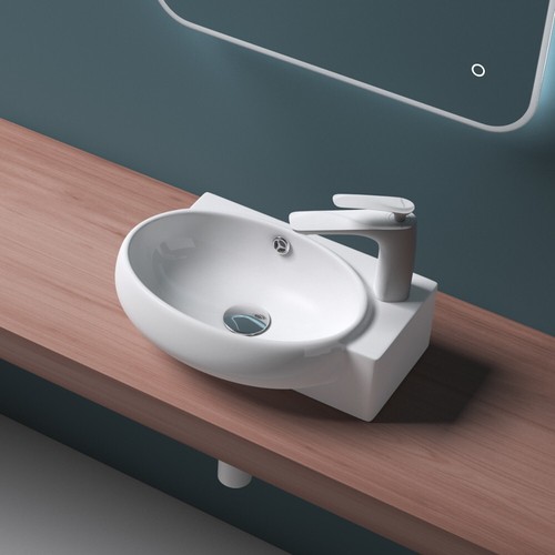 Cloakroom wash basin sink - basin,
