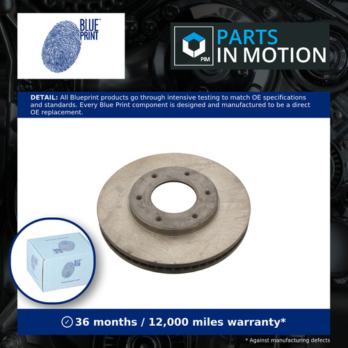 Brake discs pair vented - 2x,
