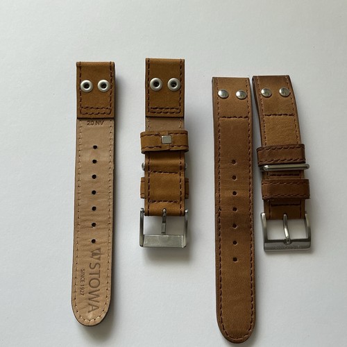 Tan leather stowa - leather, pilots