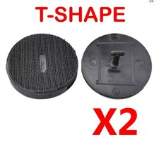 FIT FORD Car Hook Loop Carpet Fixings Floor Mat Retaining Pad Clips Screw 2x