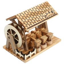 Ancient Wooden Water Wheel