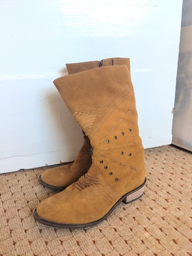 Joe browns tan suede boots - browns,