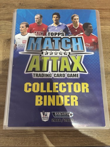 Topps match attax binder - match,