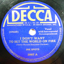 Ink Spots – I Don't Want To