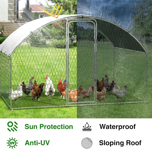 Outdoor chicken run metal - outdoor,
