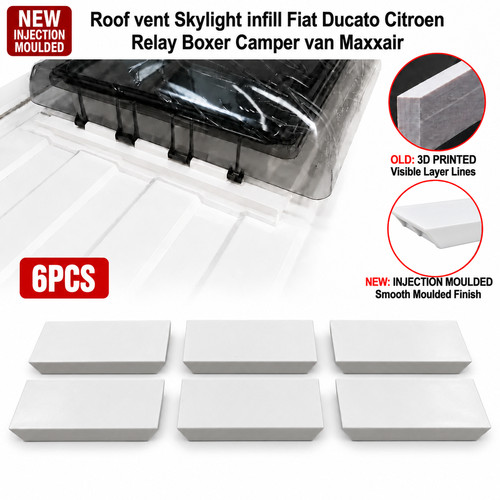 6pc roof vent - roof,