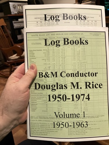 Log books conductor - b&m,