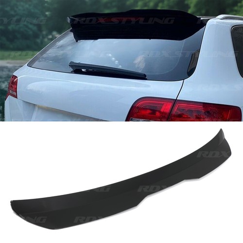 Gloss black rear spoiler - black, wing