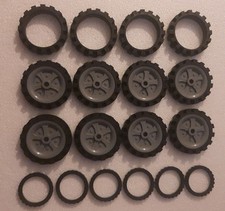 Knex wheels with spare tyres