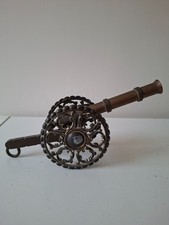 Miniature Model Bronze Cannon