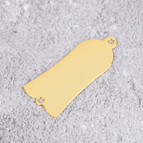 Gold holes metal truss rod - metal,