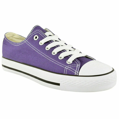 Womens trainers canvas flat - trainers,