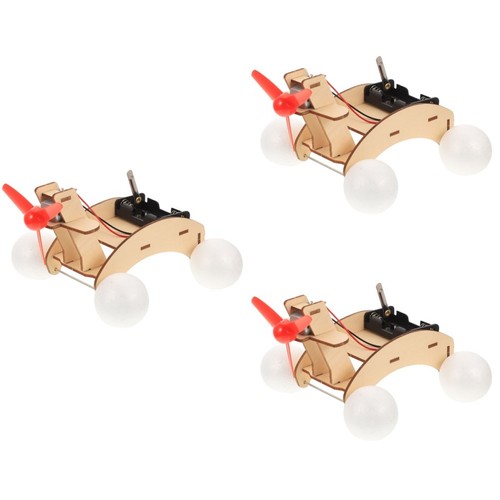 3pcs wind boat assembly toy - 3pcs,