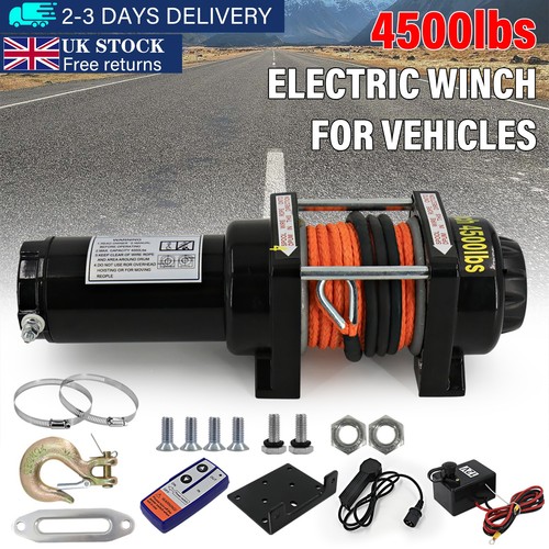 4500lb 12v wireless recovery - 12v,