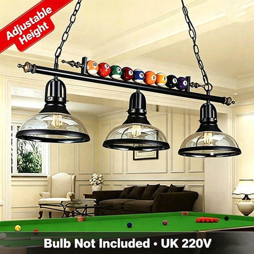 Pool table light - table, vintage