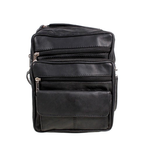 Mens real leather travel - real,