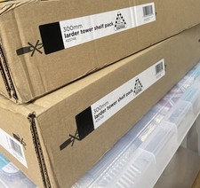 HOMEBASE 300mm LARDER TOWER SHELF PACK