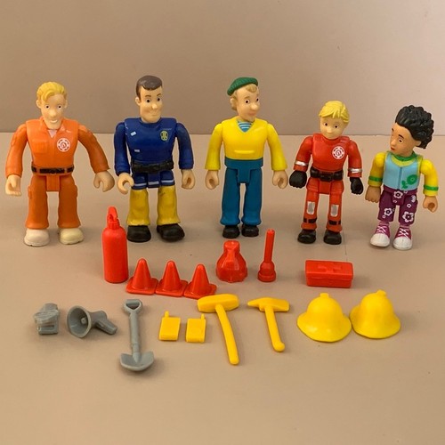 5pcs fireman sam - fireman,