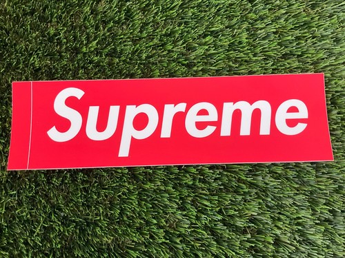 Supreme red box logo - red,