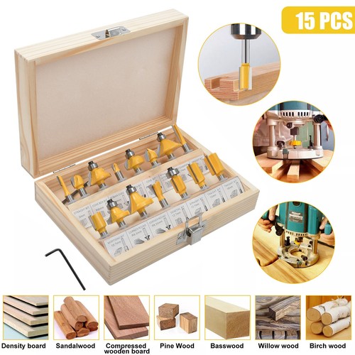 Router bit set - bit, inch