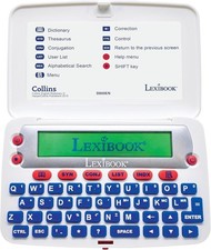 LEXIBOOK COLLINS ENGLISH ELECTRONIC DICTIONARY WITH THESAURUS – D850EN