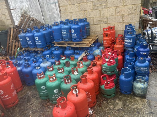 7kg empty calor butane gas - 7kg,