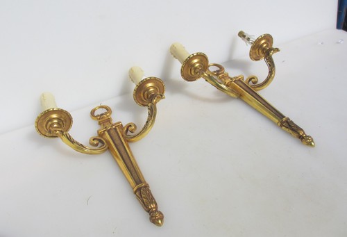 Vintage brass wall - brass,