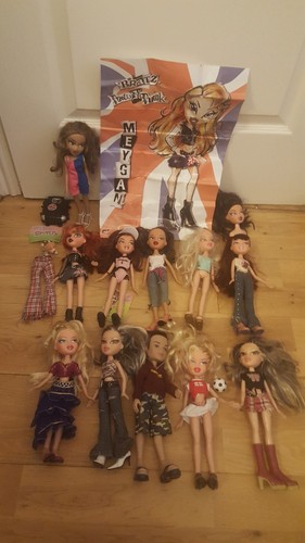 Bratz dolls x11 job - lot, bundle