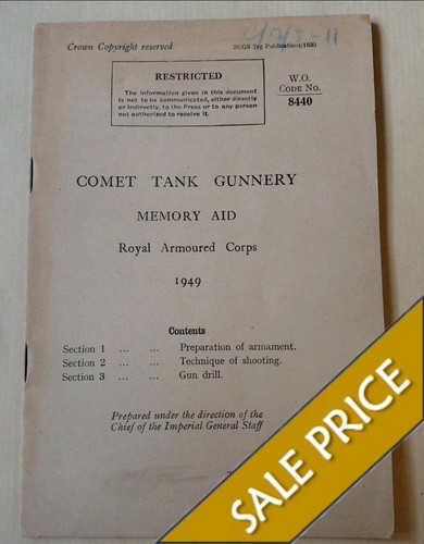 Rare 1949 comet - rare, tank