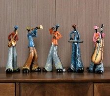 Jazz Musician Resin Figurines