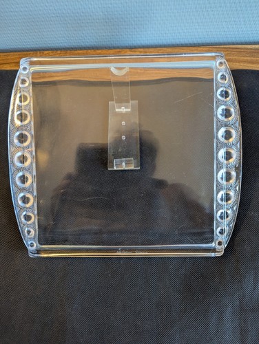 Plateau plate lalique - plate, r.