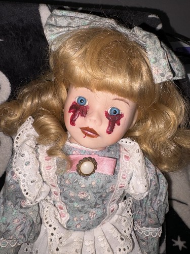 Horror doll painted - doll,, and
