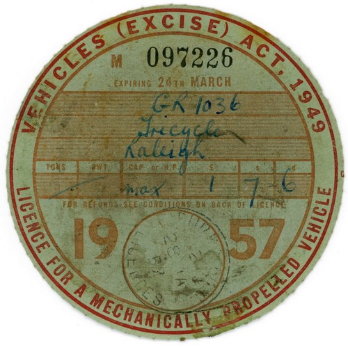 Revenue car tax - revenue,