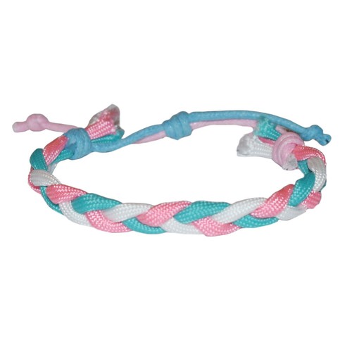 Trans paracord bracelet - paracord,