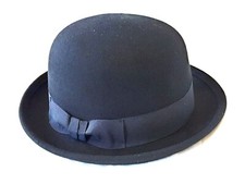 BOWLER DERBY HAT 100% WOOL