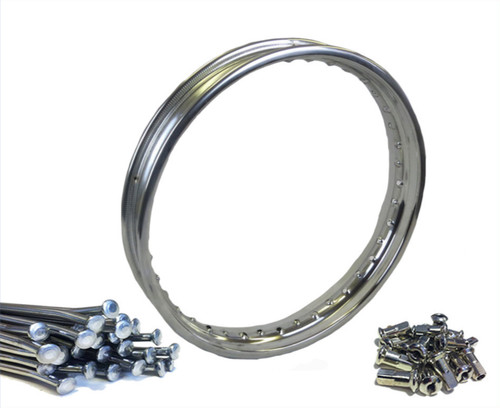 Budget chrome rim - &, spoke